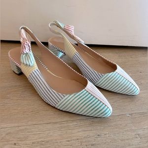 JCREW Preppy Slingback Sandal